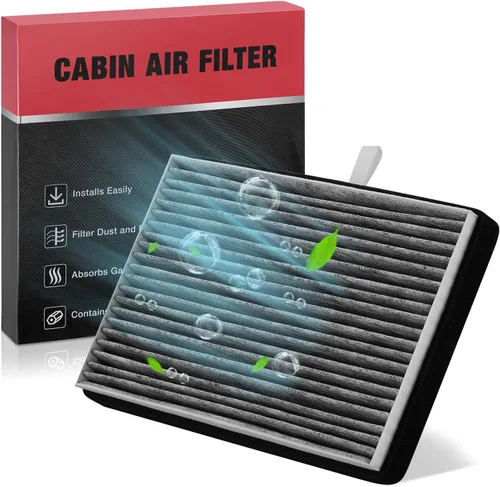 Vista 44 de BDFHYK 2 filtros de aire de cabina CF10136 con carbón activado compatibles con Chevy Uplander 2005-2009, Venture 2001-2005, compatibles con Buick