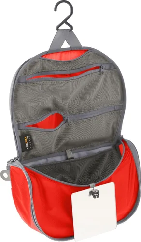 Vista 8 de Sea to Summit Neceser colgante grande para viaje, organizador de viaje para hombres y mujeres, Atoll Azul, Mini, Small / 3