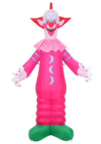 Vista 2 de Decoración Inflable 7FT Slim Killer Klowns from Outer Space Multicolor