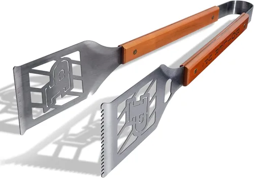 Vista 12 de YouTheFan NCAA Grill-A-Tong - Pinzas para barbacoa de acero inoxidable cortadas con láser