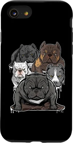 Vista 18 de Pitbull shirt, Pitbull terrier, Bully, American bullies dog Case for iPhone 16