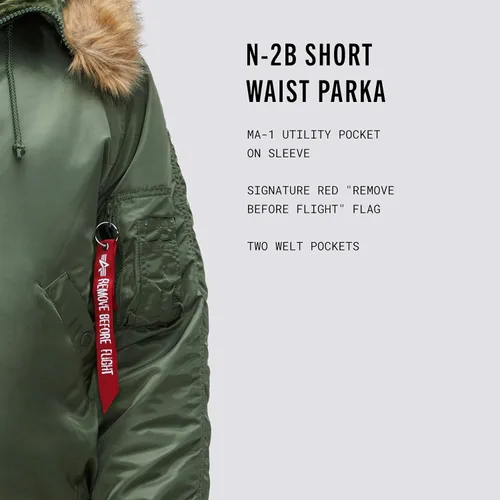 Vista 3 de Chamarra de bombero Alpha Industries N-2B para hombre