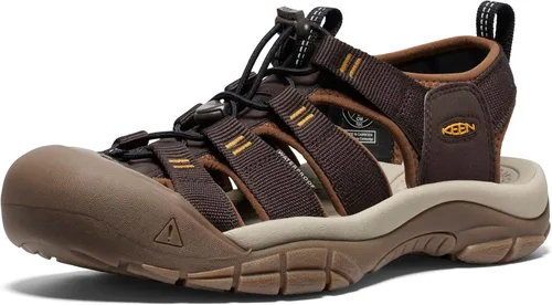 Vista 25 de KEEN Newport H2 Sandalias de punta cerrada para hombre Aleación/oro crema