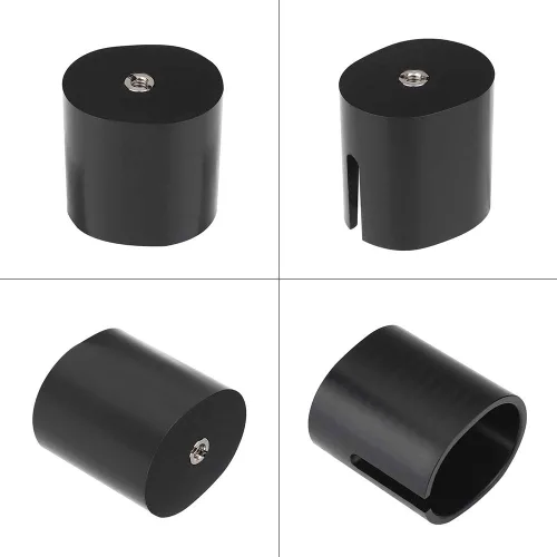 Vista 6 de GOTOTOP Base de adaptador de trípode cardán Base universal de adaptador de cámara de mano con tornillo de montaje de 1/4 pulgadas para DJI OSMO