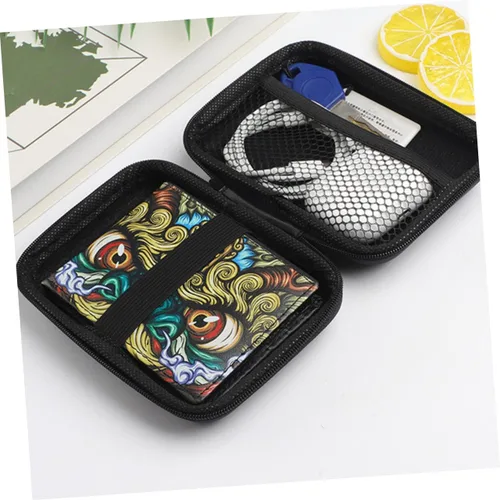 Vista 5 de Paquete de disco duro, bolsa de accesorios digitales, estuche organizador de batería