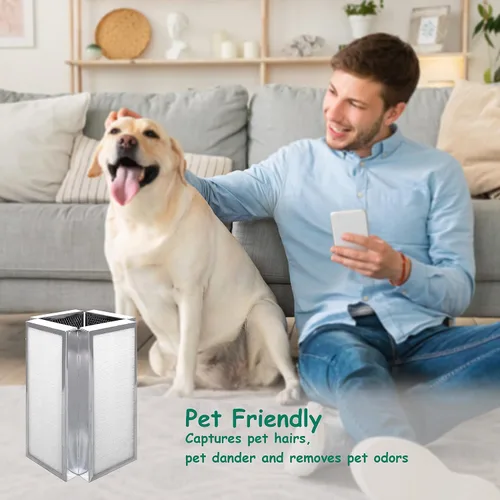 Vista 5 de Filtro de repuesto, compatible con purificador de aire 50