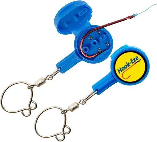 Vista 8 de Herramienta de atado de nudos de gancho HOOK-EZE Protección contra ganchos de peces Ata nudos de pesca fácilmente Gadgets geniales