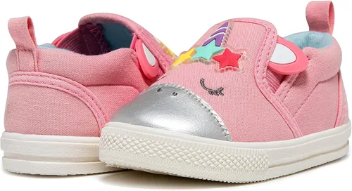 Vista 4 de HLMBB Toddler Shoes Unisex Cartoon for Baby Boys Girls Shoes Cute Animal Hard Bottom Canvas Sole Kids Running Walking Sneakers