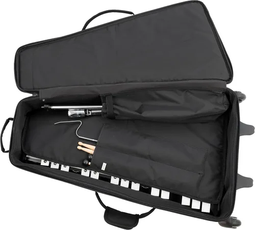 Vista 6 de Pearl Kit de percusión, con estuche de transporte estilo mochila de nailon con ruedas (PK200C)