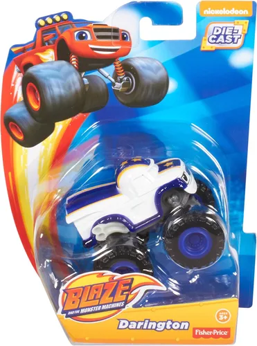 Vista 3 de Juguete Fisher-Price Nickelodeon Blaze y el monstruo máquinas, Darington