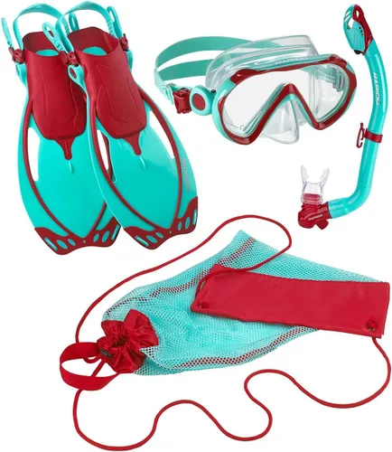 Vista 11 de Rapido Sea Breeze Marine Junior Mask, Fins and Snorkel Set