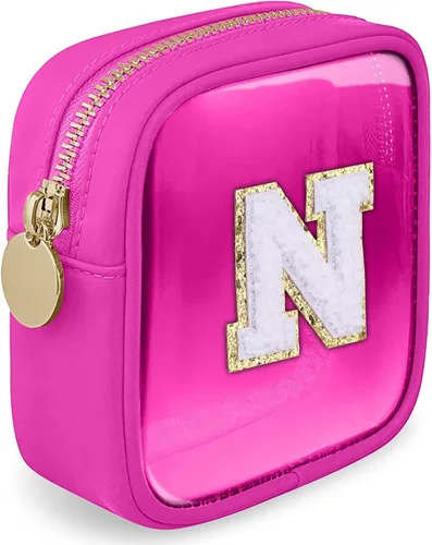 Vista 73 de Bolsa de Maquillaje Transparente Pequeña Bolsa de Cosméticos Bolsa de Viaje de Artículos de Aseo Bolsa Transparente con Cremallera Bolso Organizador