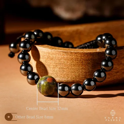 Vista 37 de Pulseras de cristal curativo para mujeres y hombres, espiritual, energía positiva y equilibrio, pulseras de cuentas de cristal natural hechas a mano