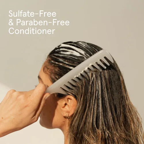 Vista 5 de iRESTORE Acondicionador de cabello biotina para cabello seco dañado, bueno para el crecimiento del cabello fino, acondicionador voluminizador