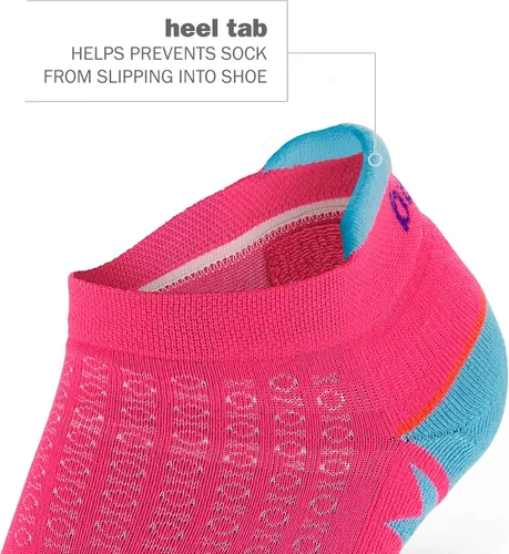 Vista 5 de Balega Enduro Arch Support Performance No Show Athletic Running Socks for Women (1 Pair)