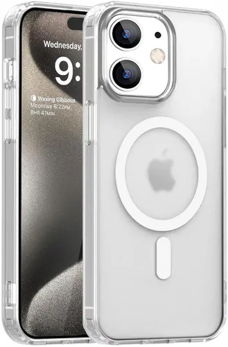 Vista 10 de S. Tedazo Funda magnética para iPhone 7 Plus/8 Plus compatible con MagSafe, no amarillea, protección de grado militar, funda ultradelgada a prueba