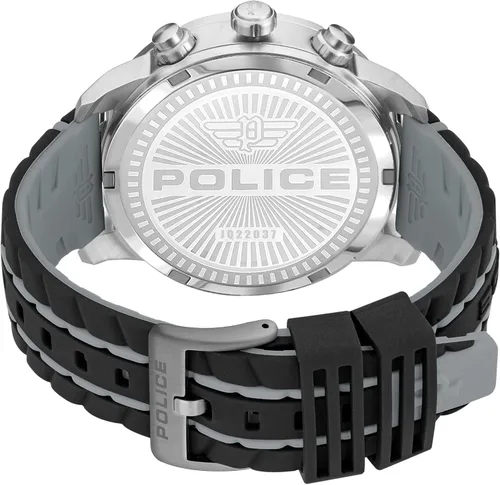 Vista 3 de Police Huntley Collection Reloj multifunción para hombre (Modelo PEWJQ2203702), Negro -, Moderno