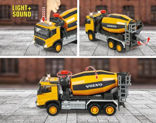 Vista 5 de Majorette - Grand Series - Camión enrutador Volvo FMX - 7.5 in (escala 1:43) - Sonidos y luces - a partir de 3 años - 213723002
