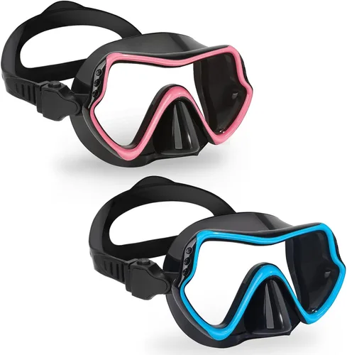 Vista 8 de Gafas de natación para niños con cubierta de nariz para jóvenes de 8 a 15 años, antivaho HD Visión Gafas de piscina gafas de natación de agua