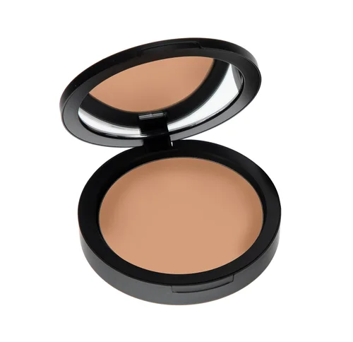 Vista 8 de Mineral Dual Powder - Base mineral prensada 4 en 1 con SPF 15 para un brillo impecable, sin aceite, sin talco, sin gluten, 0.45 onzas