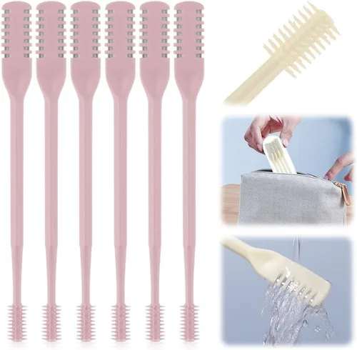 Vista 9 de Recortador de vello nasal para hombres y mujeres, cortador de vello nasal 2 en 1 mejorado 2025, herramienta manual de eliminación de vello nasal
