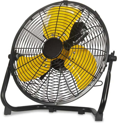 Vista 11 de Ventilador de tambor industrial de 24 pulgadas, 9,500 CFM de alta velocidad de 3 velocidades circulador de aire de metal resistente con mango