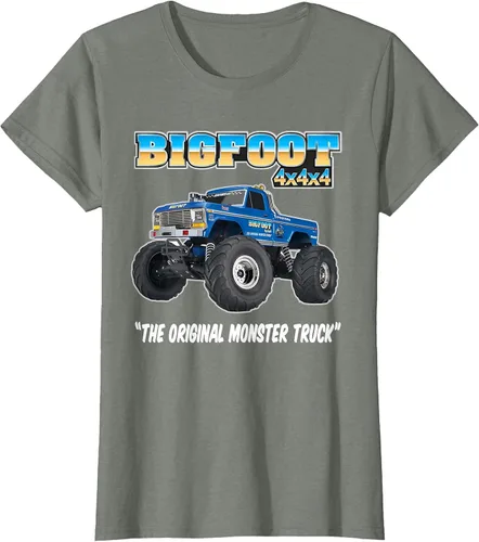 Vista 44 de Camiseta Monster Truck Gris asfalto