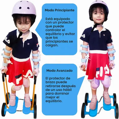 Vista 2 de Bicicleta de pedal de equilibrio para niños, vehículo de entrenamiento aerotabla, scooter de ejercicio de equilibrio de confianza en uno mismo Azul