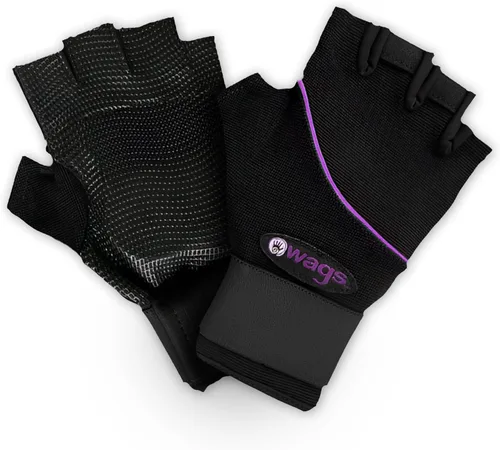 Vista 8 de Guantes de soporte de muñeca con almohadilla de gel ergonómica patentada y muñequera para entrenamientos de mujeres y hombres