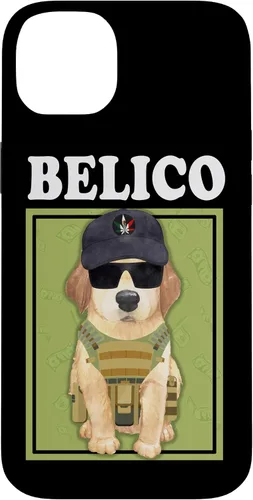 Vista 15 de Funda para iPhone 16 Perrito Belico Funny Mexican Corridos Belicos