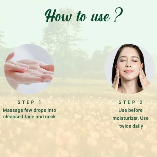Vista 7 de Biotique Bio Dandelion Visibly Ageless Serum Para Todo Tipo de Piel, 1.4 fl oz