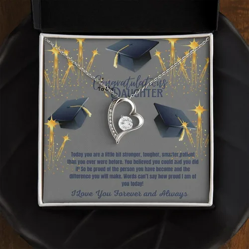 Vista 3 de ZephariO Graduation Necklace For Her 2023 - Graduation Necklace 2019 For Women, Cadenas De Plata 925 Para Mujer, Regalos Para Graduacion 2023, To My