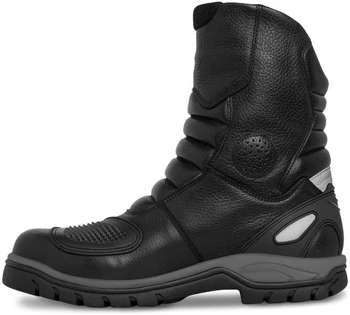 Vista 3 de WORKLAND 77418 Motorcycle Boots Men - Leather Boots with Protections - Motorcycle Shoes for Men - Rubber Sole Slip Resistant and Reflective