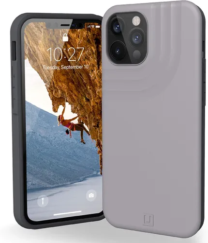 Vista 12 de URBAN ARMOR GEAR [U] by UAG - Funda protectora diseñada para iPhone 12 Pro Max [pantalla de 6.7 pulgadas] ancla que absorbe los golpes, ajuste Ancla