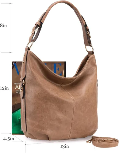 Vista 6 de Montana West Hobo Bags for Women Shoulder Purses and Handbags