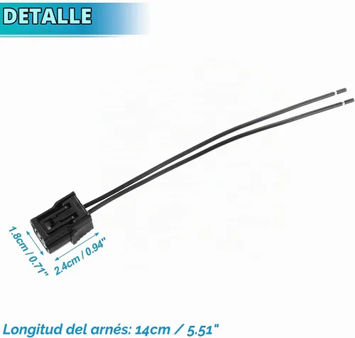 Vista 7 de uxcell Enchufe del conector del sensor de temperatura del refrigerante