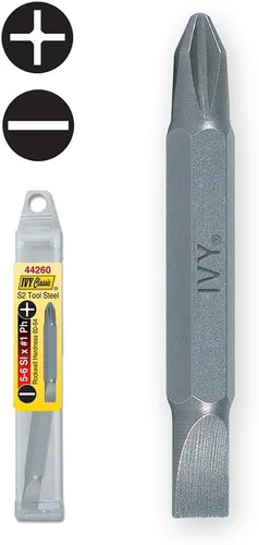 Vista 3 de IVY Classic 44260 Broca ranurada de doble extremo Phillips x #5-6 de 2 pulgadas, Impact Plus, 1/caja