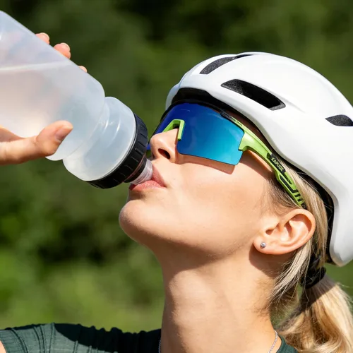 Vista 2 de KAPVOE Gafas de sol polarizadas para ciclismo y deportes, para hombres y mujeres, UV400 MTB para bicicleta de montaña con 3 lentes K75