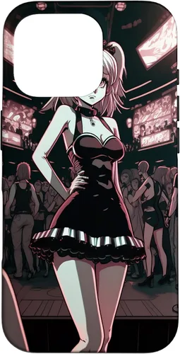 Vista 19 de Funda de dibujos animados para iPhone 11 Sexy Japonesa Gótica Chica Gótica Anime