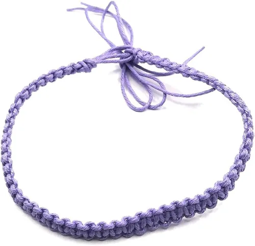 Vista 45 de Hemp Anklet Adjustable Tie On