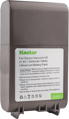 Vista 3 de Kastar Batería de repuesto para Dyson V8 SV10 967834-02 96783402 164527-01, 164527-01, 214730-01, 215866, 4409709, batería GPRHC202N026, V8 Animal