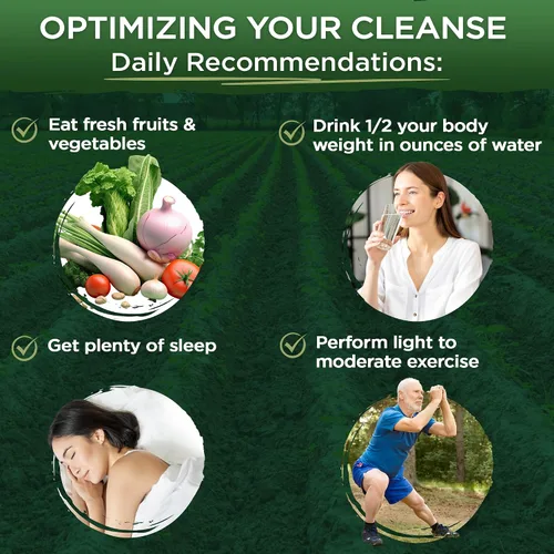 Vista 6 de Vital Planet Vital Colon Cleanse Limpiador y desintoxicación de colon de 14 días con hidróxido de magnesio, olmo resbaladizo y aloe para apoyo a