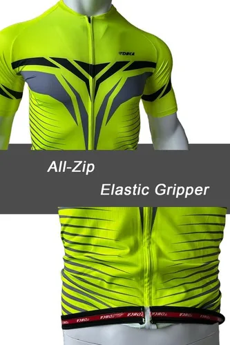 Vista 3 de Men's Cycling Jersey Short Sleeve Moisture Wicking Tops