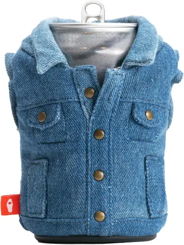 Vista 12 de Puffin The Denim Shirt - Enfriador de latas aislado, 12 y 16 onzas