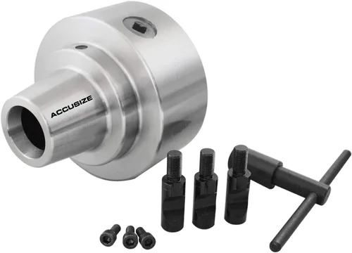 Vista 10 de Accusize Industrial Tools Portabrocas 5C de 5-1/2 '' con montaje integral de Camlock D1-5, perno de 3/4 pulgadas, 0269-0015 Soporte integral D1-5