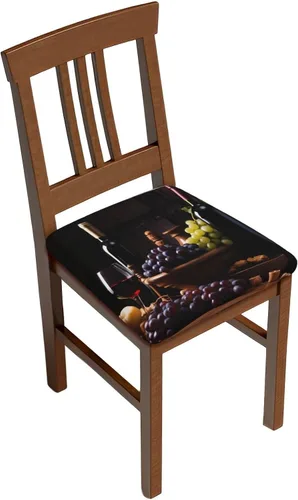 Vista 17 de Juego de 2 fundas de asiento extraíbles para silla de comedor, mujeres africanas, fundas elásticas para silla de oficina y cocina, protector