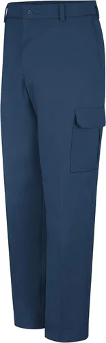 Vista 3 de Pantalones cargo industriales Red Kap para hombre, resistente a las manchas, de calce relajado