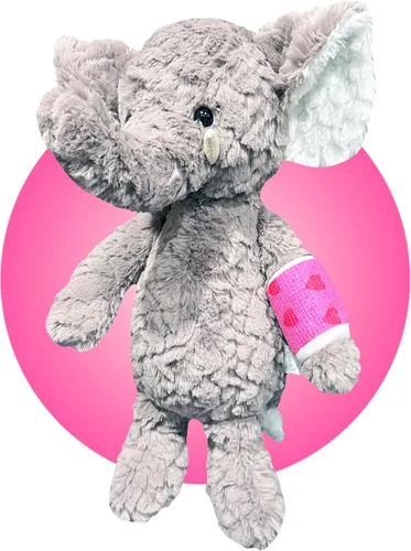 Vista 9 de Regalo de brazo roto/pierna para niños, elige el color y la ubicación del molde - 20 animales de peluche diferentes de 14 pulgadas con moldes