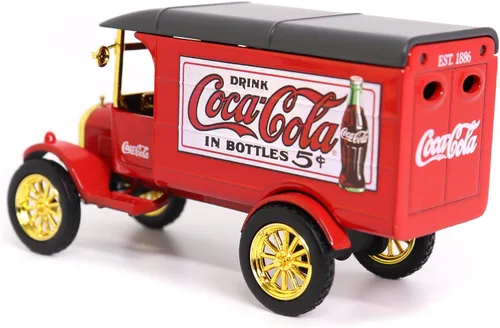 Vista 4 de Motor city classics Coca-Cola Diecast coleccionable 1926 Ford Model TT Delivery Van 1:43 Diecast Scale Model 443026 Producto