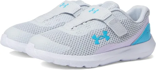 Vista 4 de Under Armour Tenis unisex para correr con cierre alternativo Surge 3, Negro